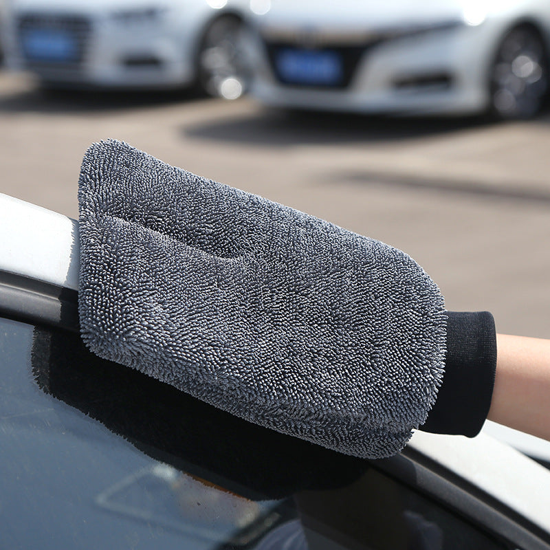 Gloves Car Cleaning Cloth Small Braid Twisted Cloth Microfiber