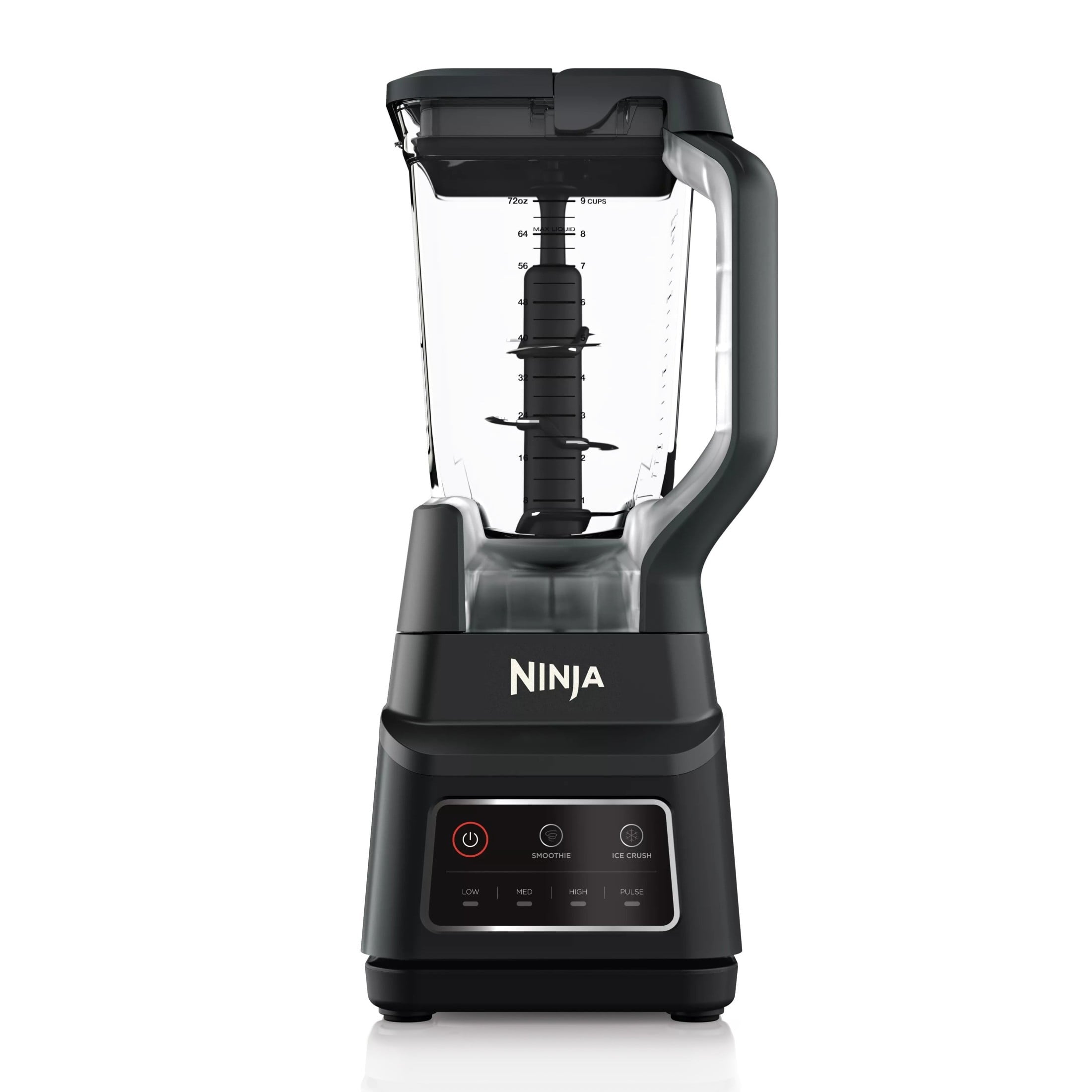 Ninja Professional Plus Blender, Smoothies, Ice Crush with 2 Auto-iQ Preset Programs, 1200W, 72 Oz, BN700 Black