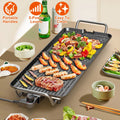Electric Barbecue Grill Hot Plate Cooking BBQ Griddle Non-Stick Table Top Grill Griddle For Indoor and Outdoor Camping and Picnic