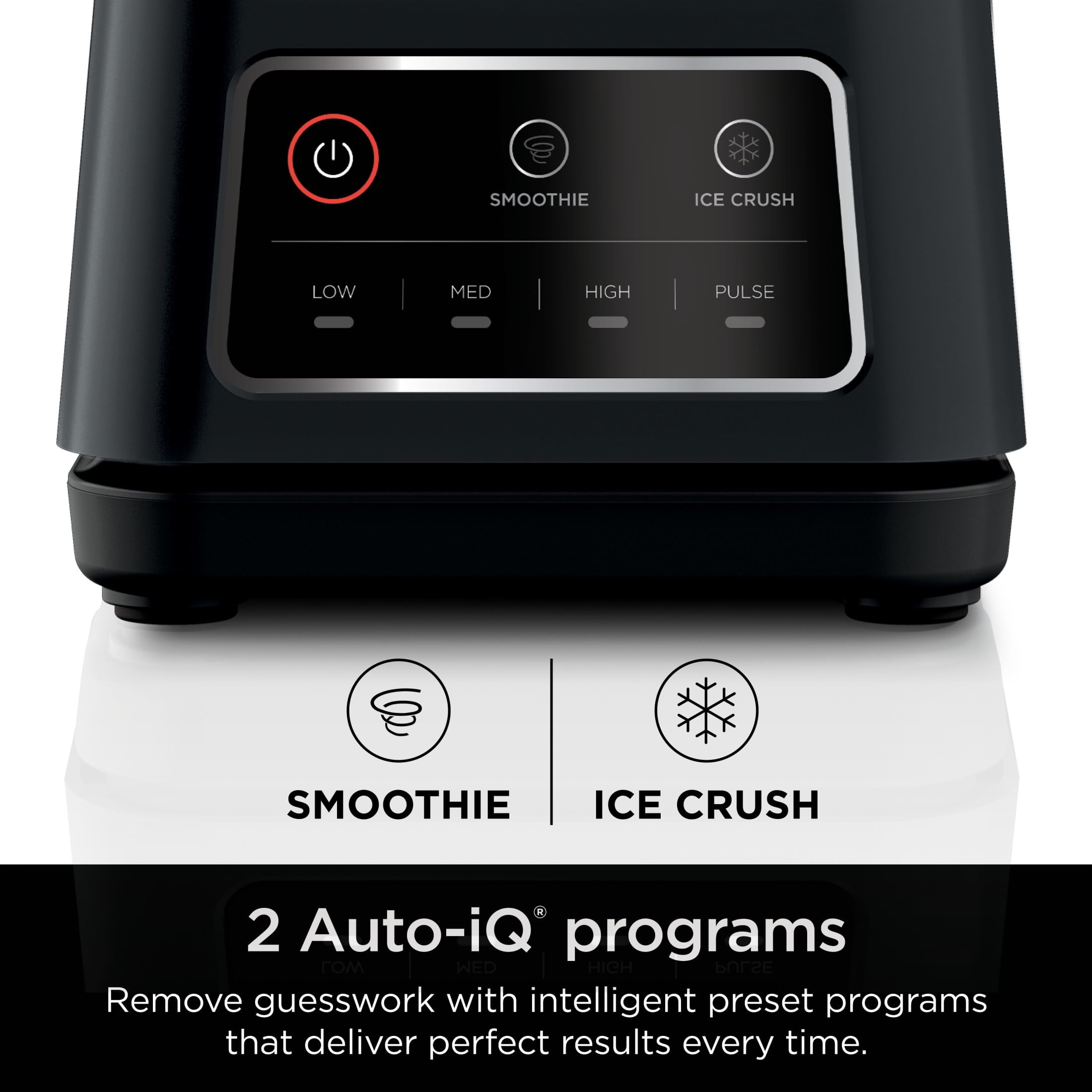 Ninja Professional Plus Blender, Smoothies, Ice Crush with 2 Auto-iQ Preset Programs, 1200W, 72 Oz, BN700 Black